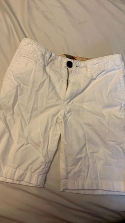 Burberry white shorts