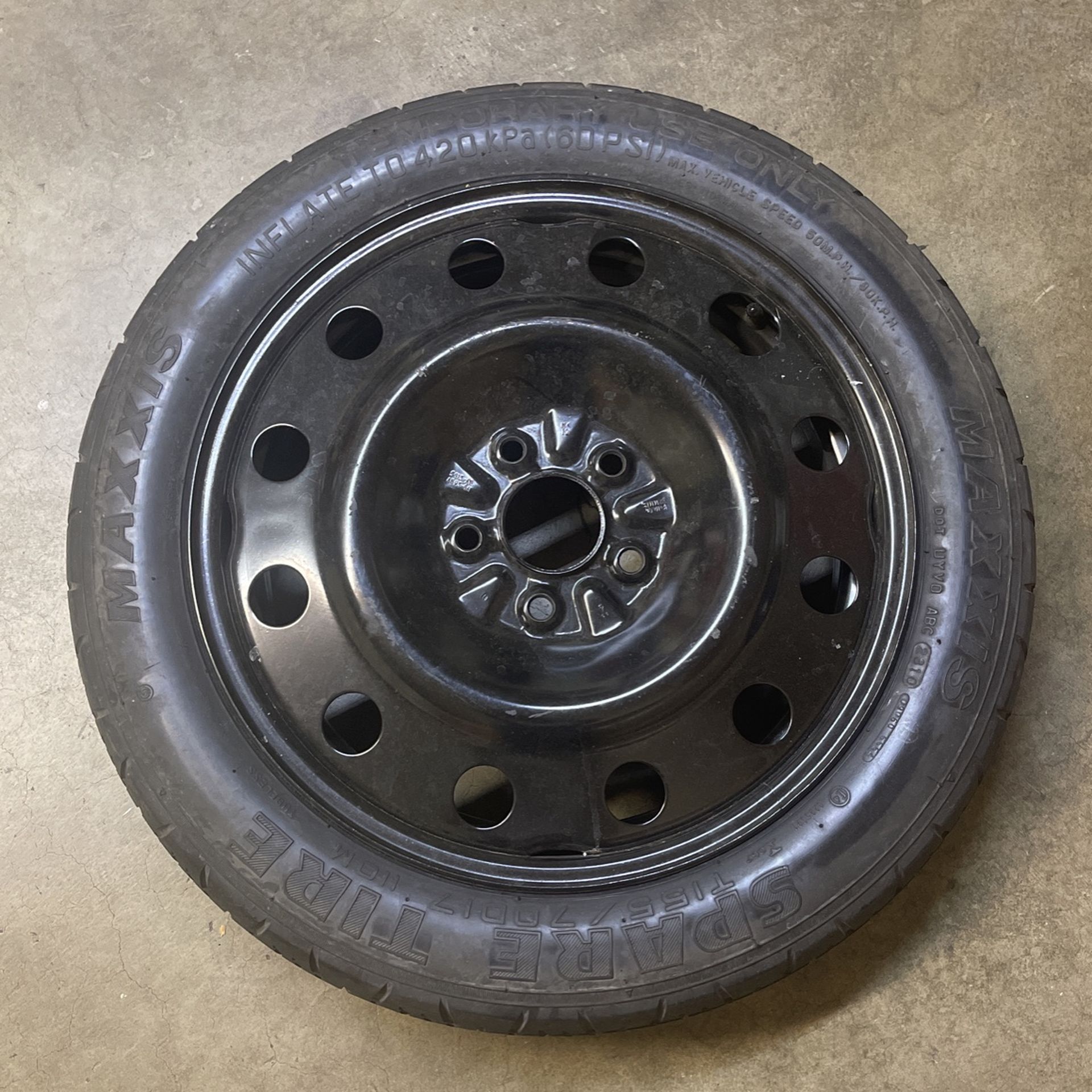 2009- 2015 Ford Taurus Spare Tire