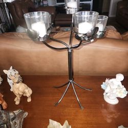 Spoon / Forks Candle Holder / Table Top.