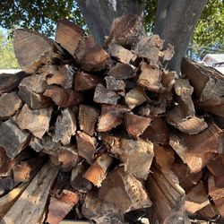 Dry Split Almond Mix Firewood!!!Ready Too Burn Seasoned Wood!!!