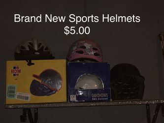 Sport Helmets $5.00