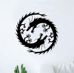 PRE MADE Wall Decal Home Decor Dragons