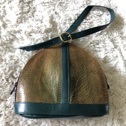 Vintage Snakeskin Wristlet