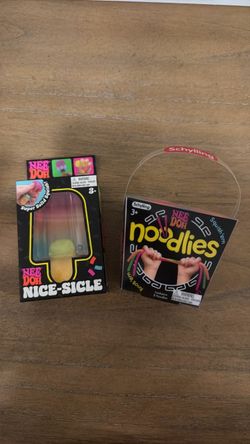 Needoh - 2: 1 nice-sicle 1 noodlies; both authentic and NIB
