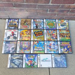 Nintendo Ds Games Authentic 