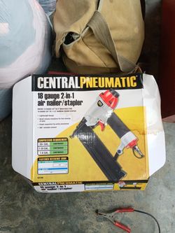 BRAND NEW CENTRAL PNEUMATIC AIR NAILER/STAPLER