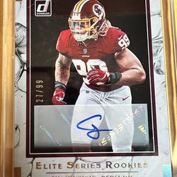 🔥 2020 Panini Donruss Elite Series Rookies Auto – Chase Young /99 🔥