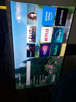 TCL 75 inch smart tv