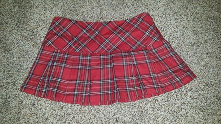 Brand new plaid skirt