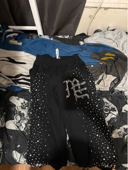 Mixed emotion sweat pants