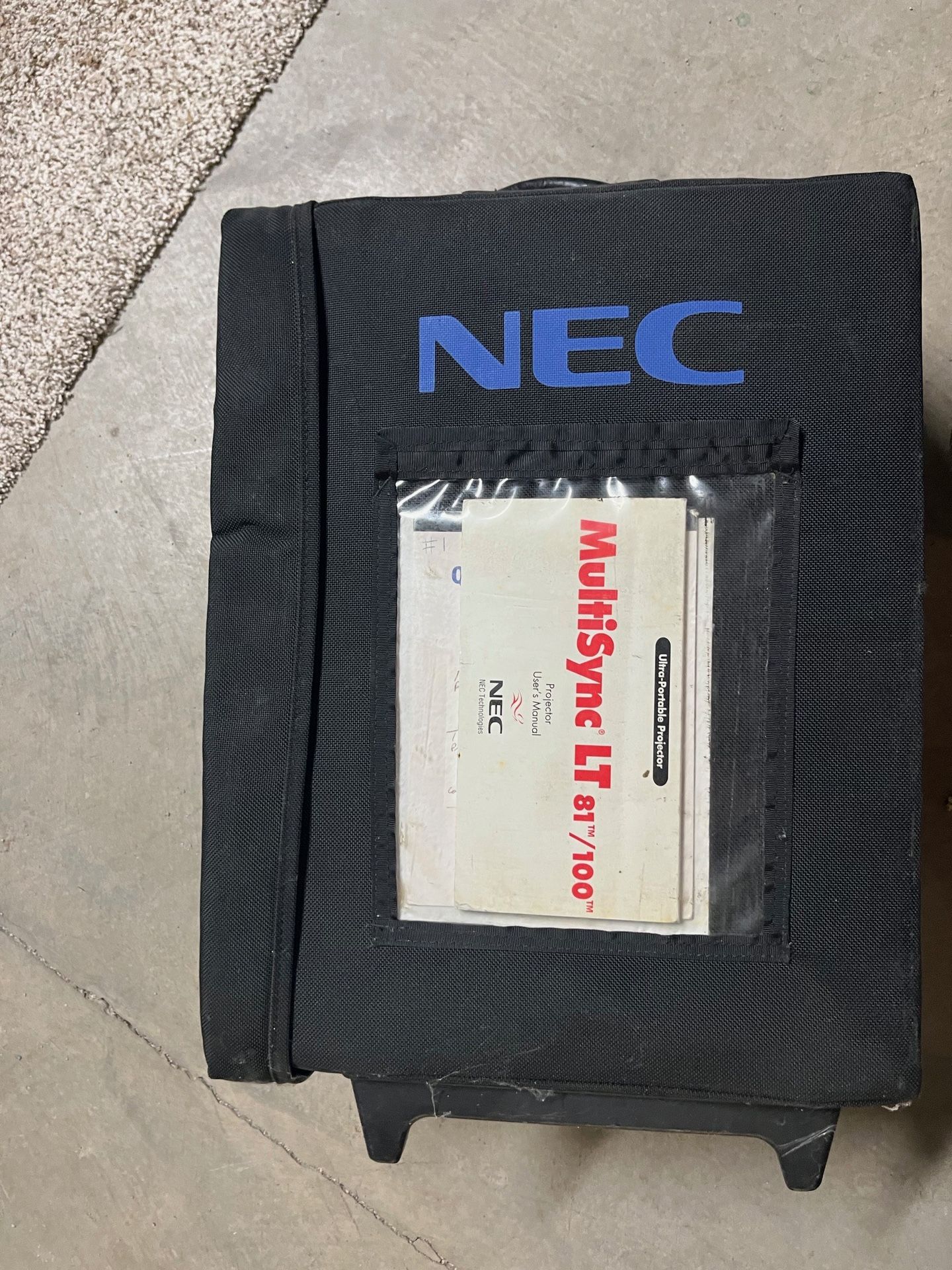 NEC Brand Screen Projector Multi sync Lt81