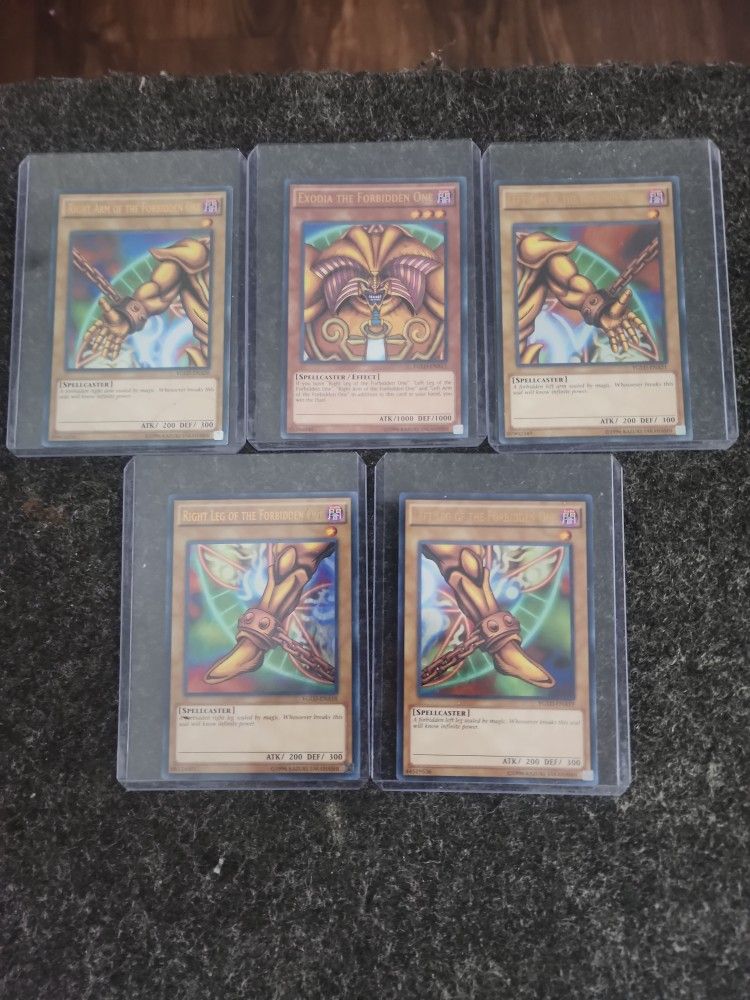 Exodia The Forbidden One & Dark Magician