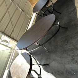 Coffee And Two End Tables 