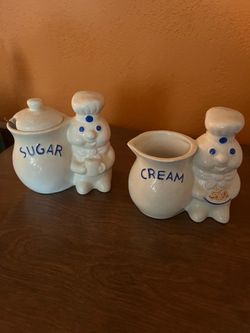 Pillsbury Doughboy Sugar/Cream Set