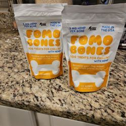 Tomorrow BONES FOR DOGS WITH HEMP