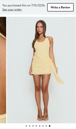 Princess Polly Halter Dress