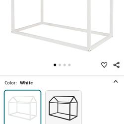 Signature By Design Ashley Flannibrook Contemporary House Twin Bed Frame .. Retail Price $215