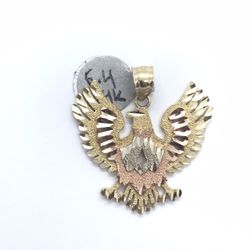 Gold Eagle Pendant New
