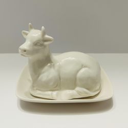Farmhouse House Butter Dish