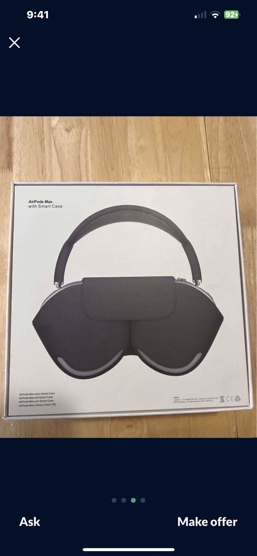 AirPod Maxs (space Grey