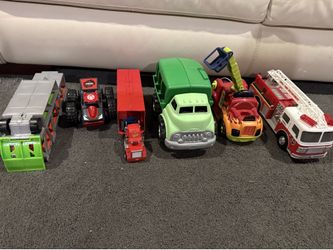 Set of car toys