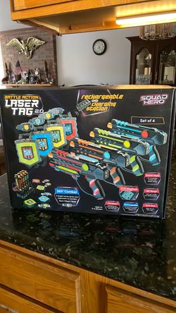 NEW Laser Tag set for 4