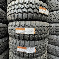 17” Thunder M/T Tires Deal! Mud Terrain  Brand New Inventory  Size LT 295/70R17