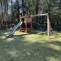 Backyard Swing Set