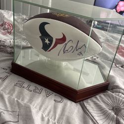 signed texans ball