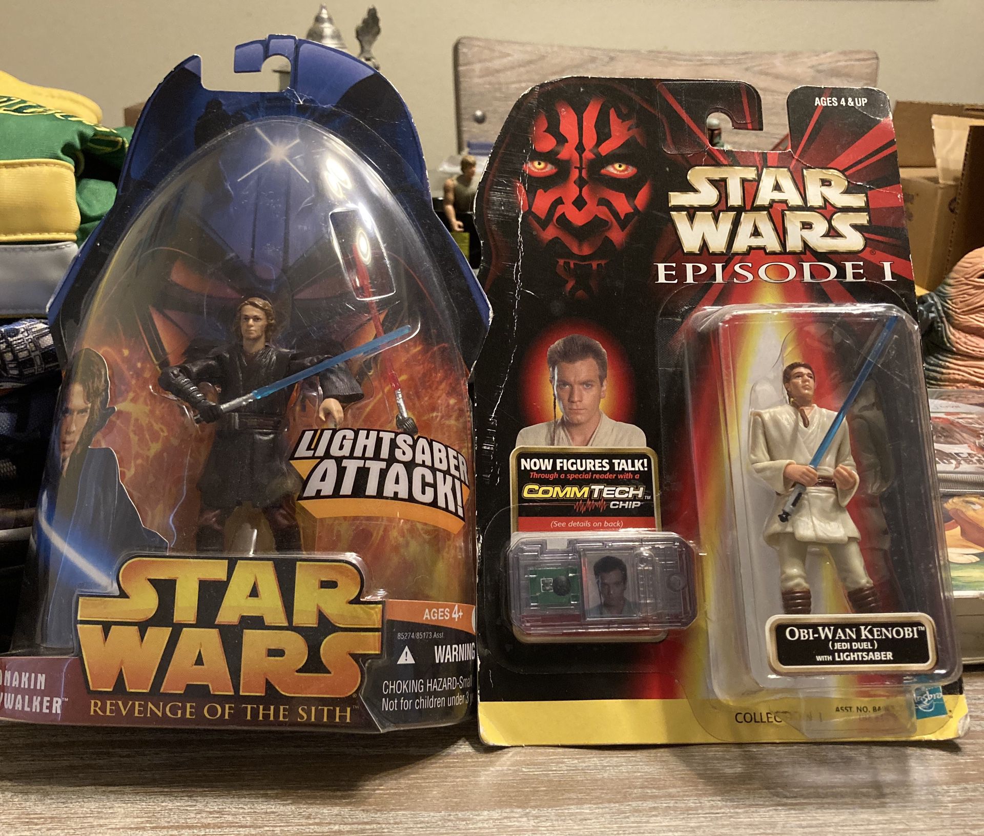Obi-Wan Kenobi & Anakin Skywalker Star Wars action figures!