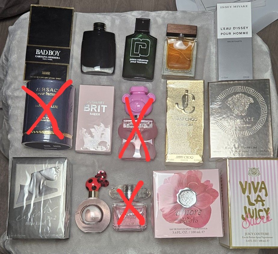 Perfumes – Versace, Dolce & Gabbana, Coach, Burberry, Jimmy Choo, Moschino & More