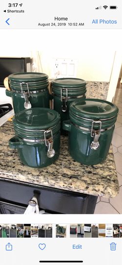 Kitchen jar set