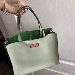 Teal Kate Spade Tote Bag