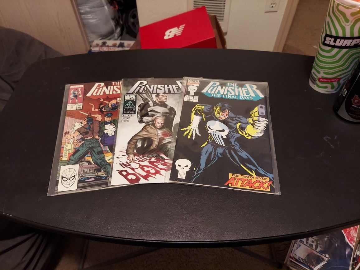 3 Punisher Comics