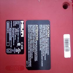 Hilti 14.4 Battery Charger And Battery 