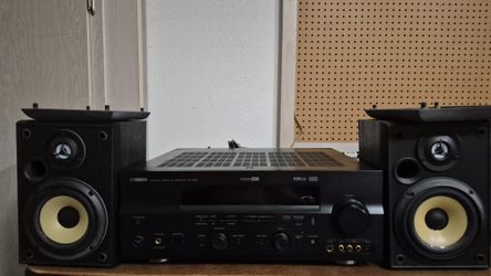 Yamaha Natural Sound RX-v657 Receiver and Sony Speakers