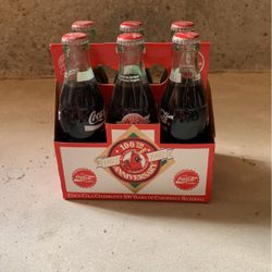 Commemorative Coke 6 Pack From 1992 Cardinals “100th Year In The Major Leagues” In Opened  