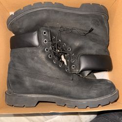 Black Timberlands Size 10