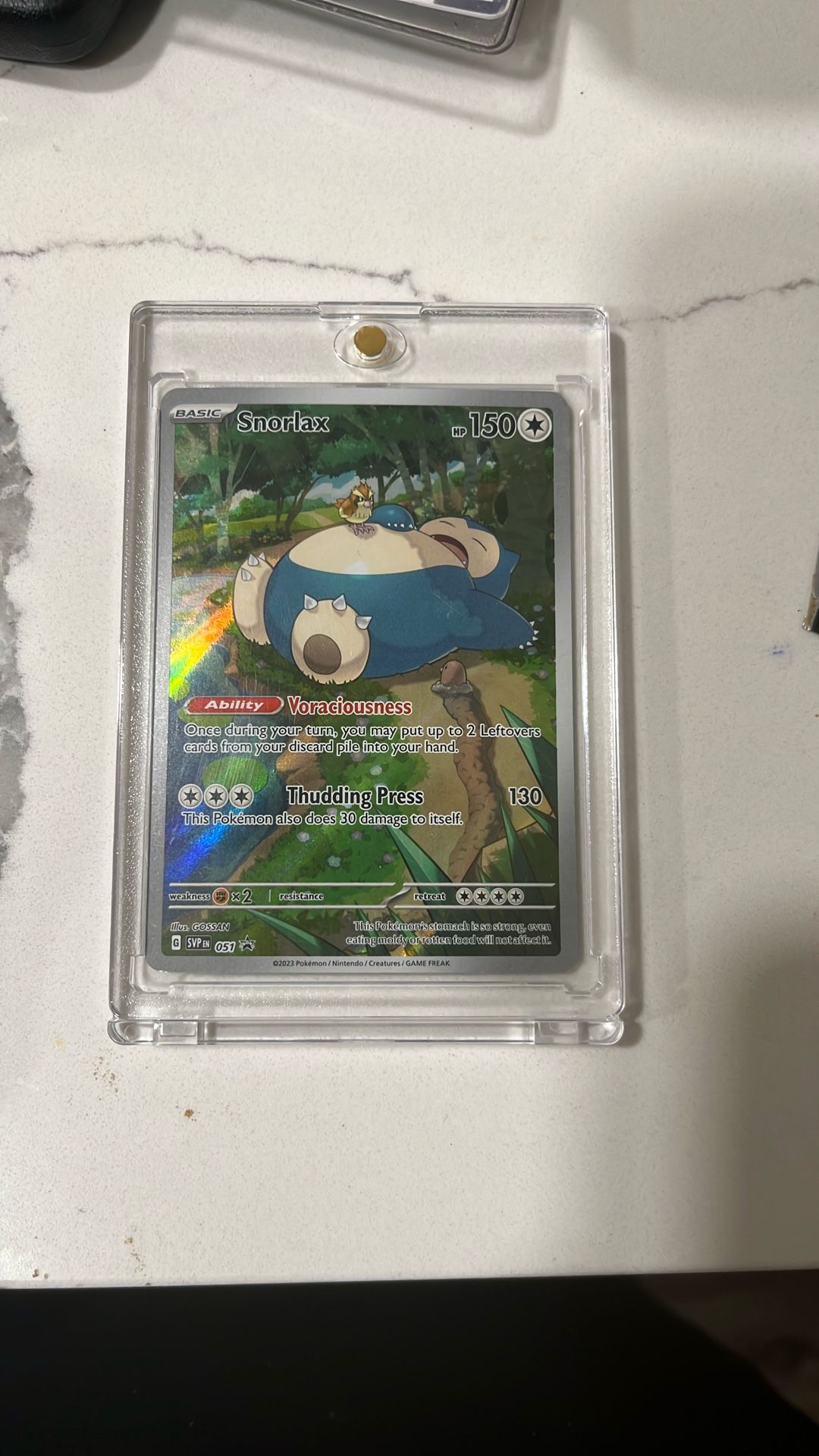 Snorlax Pokemon Card