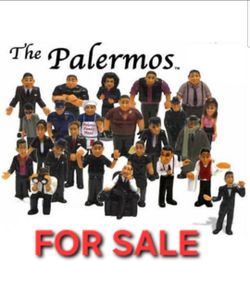 LIL HOMIES PALERMOS 1/24 SCALE MINI ITALIAN MAFIA FIGURES