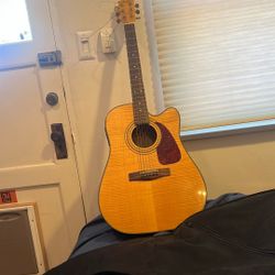Fender Fishman acoustic/electric Guitar 