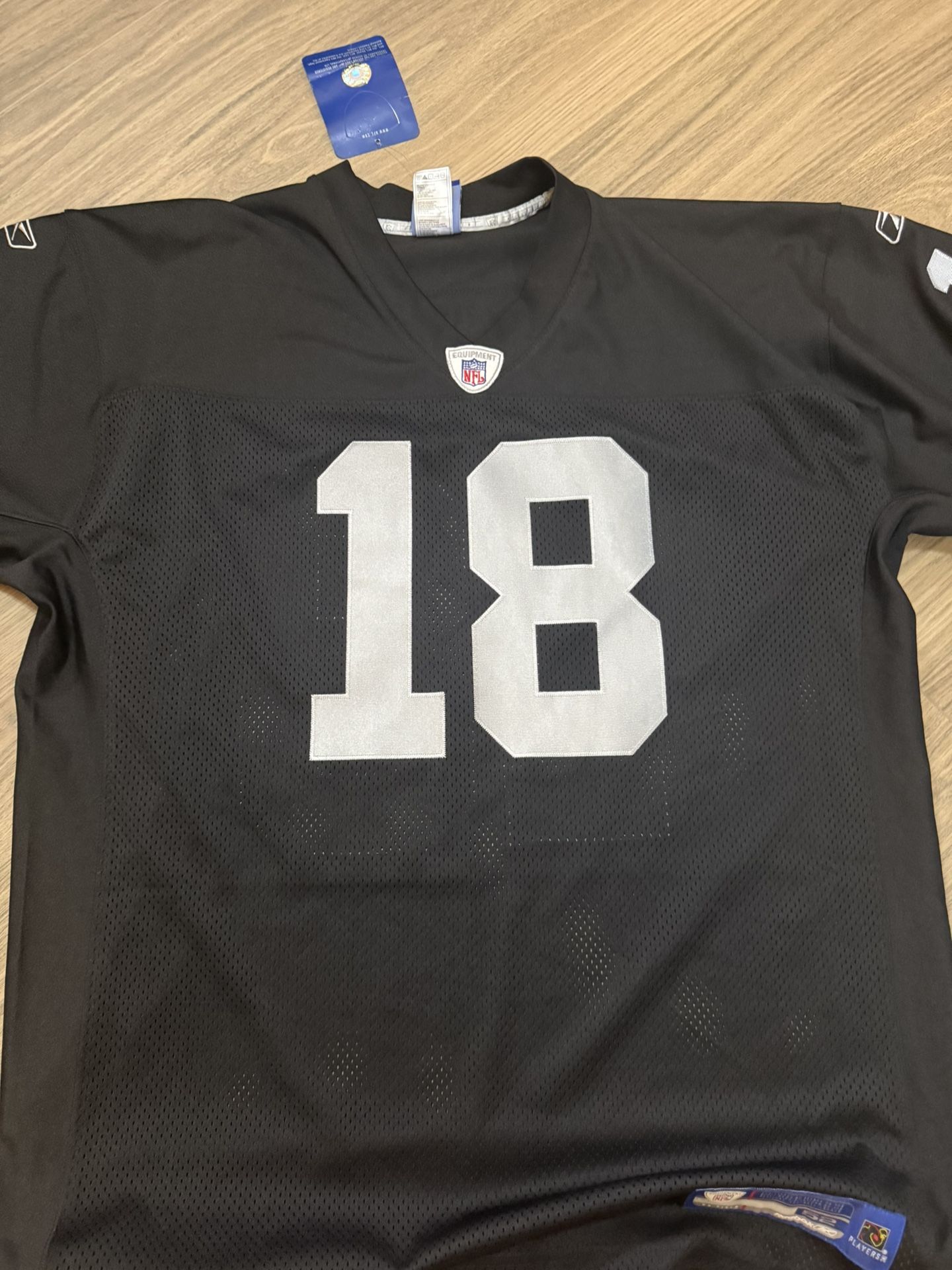 Authentic Raider jersey