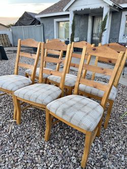 Wood Chairs 🪑