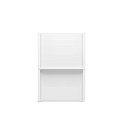 Sterling Traverse 48 in. W x 72.25 in. H 2-Piece Direct-to-Stud Shower Back Wall in White