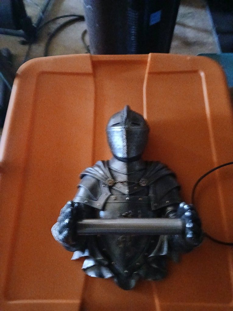 Knight  Tolet Paper Holder  Rare 
