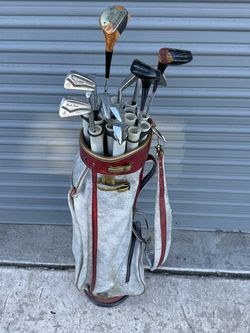 Golf Clubs and Bag