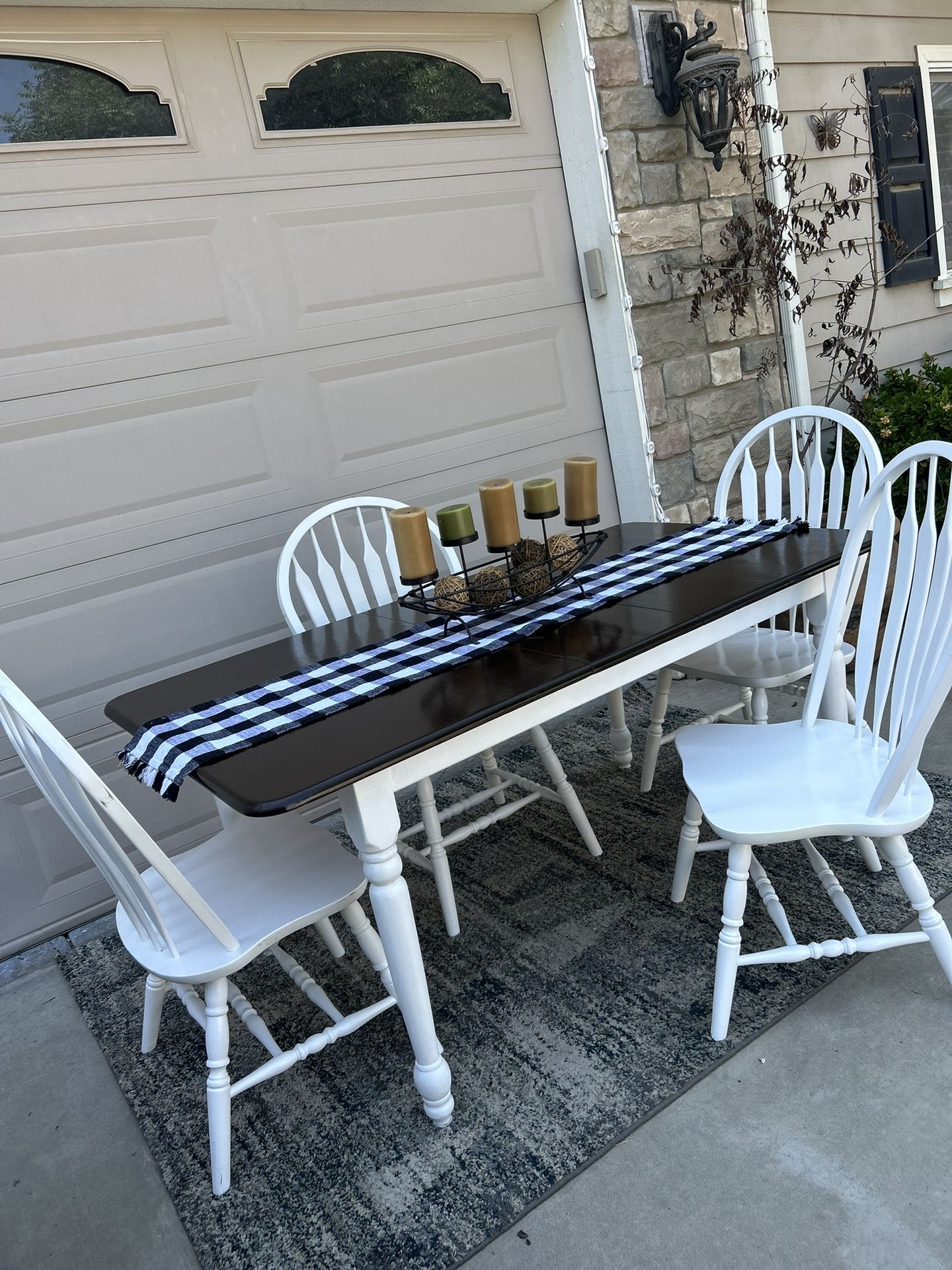 Dining Table Solid Oak Wood
