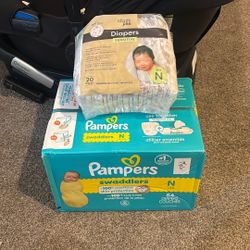 Pamapers Swaddles New Born 84 Diapers