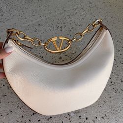 Valentino Garavani Vlogo Moon Bag Small (Used but Good Condition)