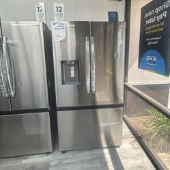 Samsung - 31 Cu Ft Mega Capacity French Door Refrigerator With Four Types Of Ice 🧊🩵